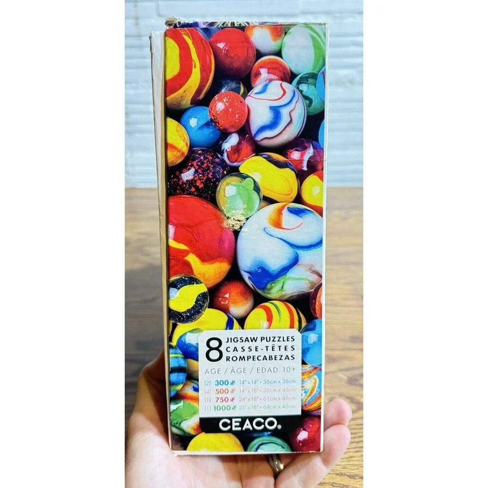 Lot of 2!‎ Magic Rocks By Do & Discover; Box Of 6 Colorful Puzzles